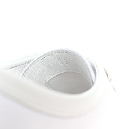 Hermes Canvas Embroidered Innocent Sneakers 39 White 9 of 9
