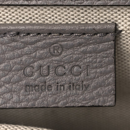 Gucci Pebbled Calfskin Small Dionysus Shoulder Bag Dusty Grey 6 of 9