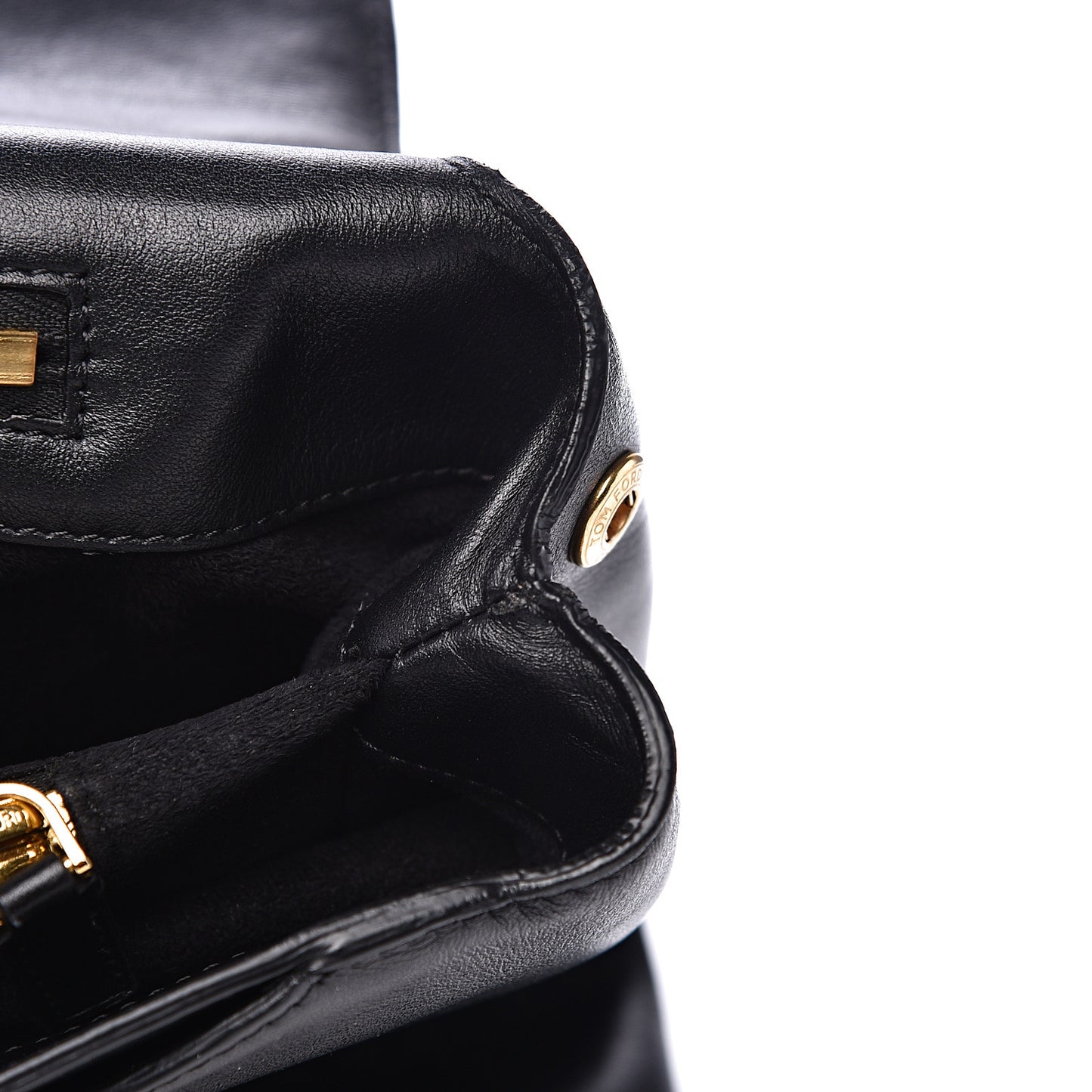 Smooth Calfskin Medium Icon Bag Black