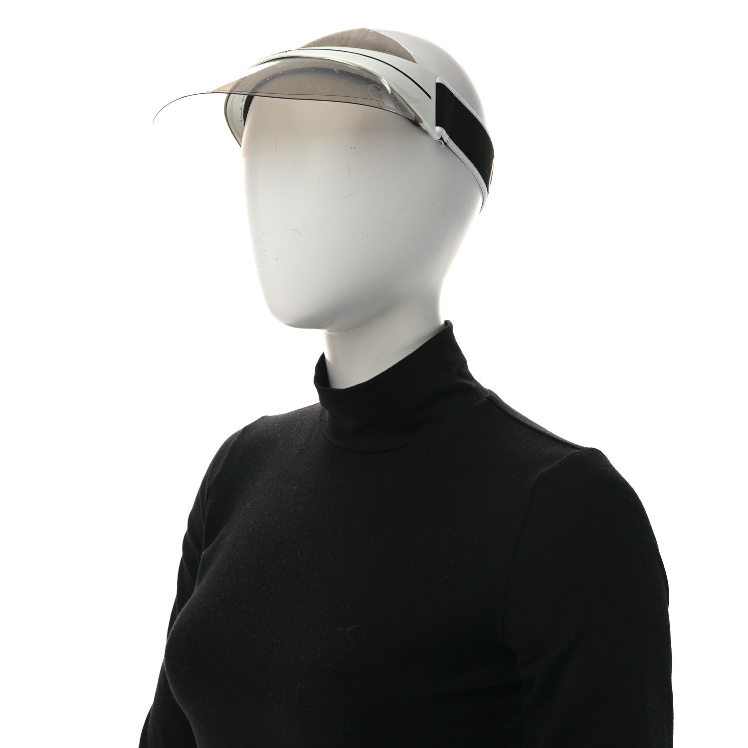 Christian Dior Mirrored DiorClub1 Sun Visor Silver Silver 2 of 7