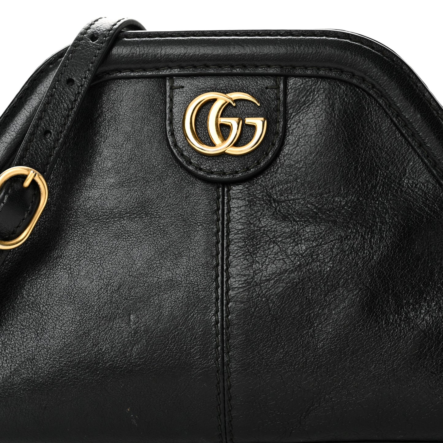 Calfskin Small Re(Belle) Crossbody Bag Black