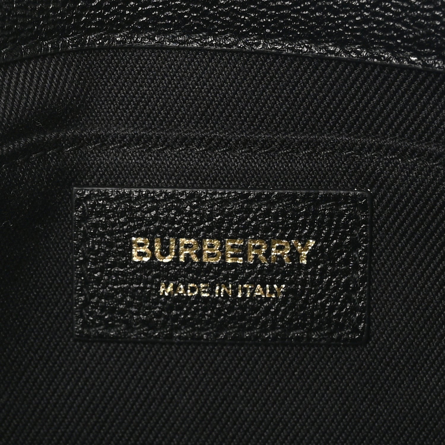 Burberry Grained Calfskin House Check Tartan Mix New Hampshire Black 5 of 8