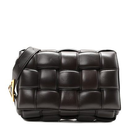 Bottega Veneta Nappa Maxi Intreccio Padded Cassette Crossbody Bag Fondente 1 of 9