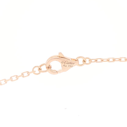 Cartier 18K Pink Gold Diamond XS Hearts and Symbols Necklace 4 of 6
