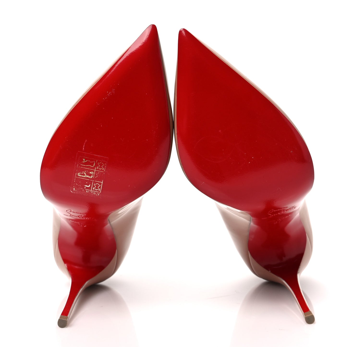 Patent Hot Chick 100 Pumps 37 Nude