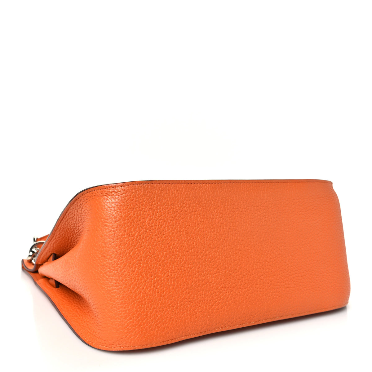 Hermes Taurillon Clemence Jypsiere 28 Orange 4 of 10