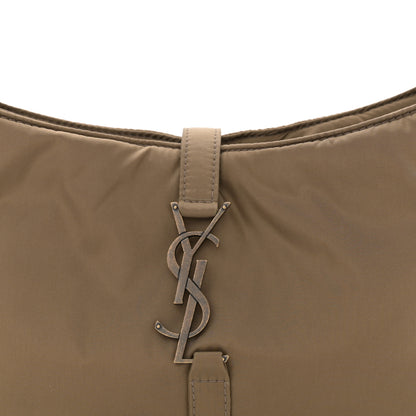 Saint Laurent Econyl Nylon Le 5 A 7 Hobo Bag Green 8 of 10