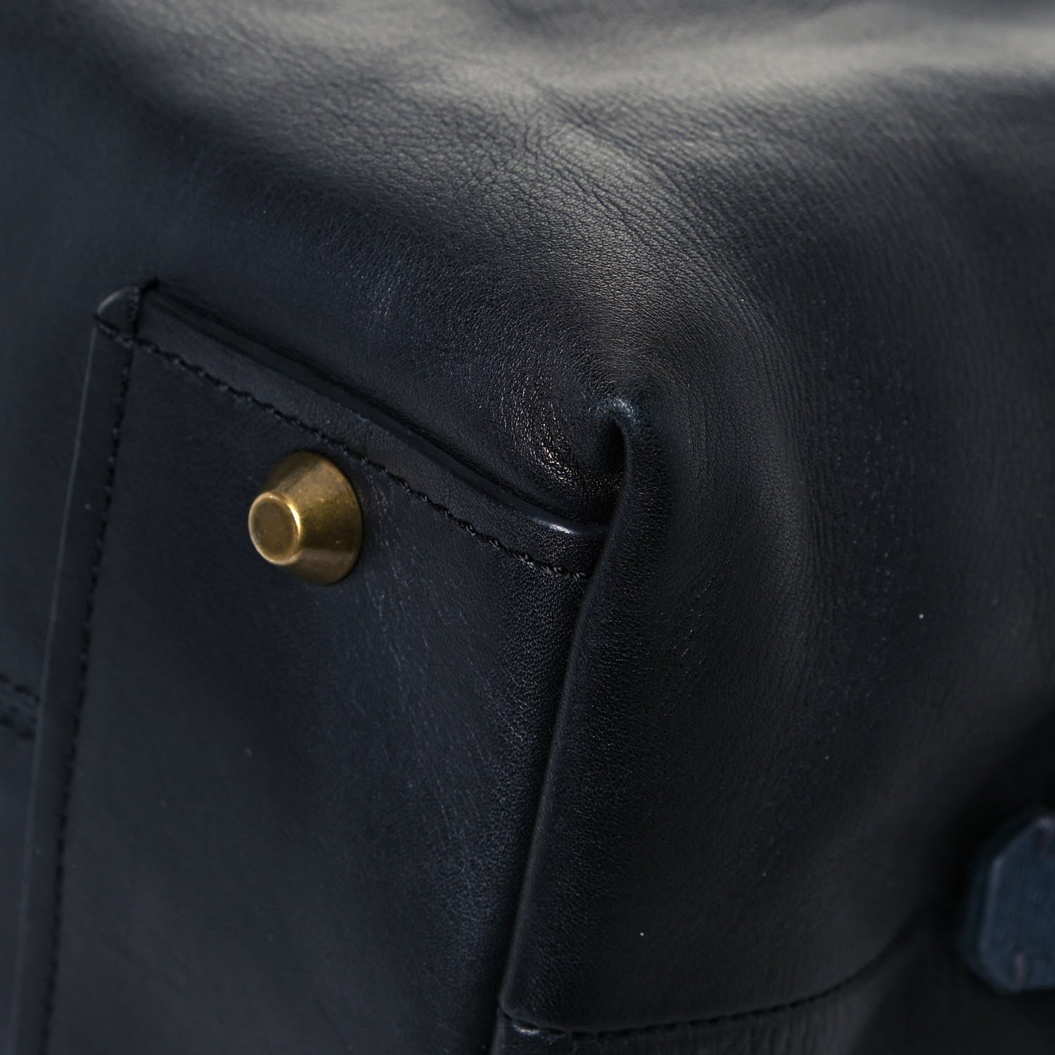 Lanvin Calfskin Padam Bowling Bag Black 9 of 12
