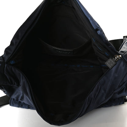 Chanel Nylon Quilted Sport CC Messenger Navy Blue 5 of 13