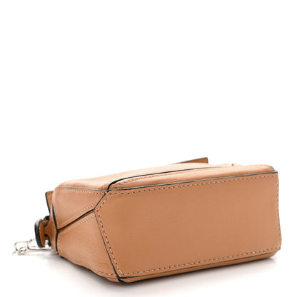 Loewe Calfskin Nano Puzzle Bag Tan 4 of 9
