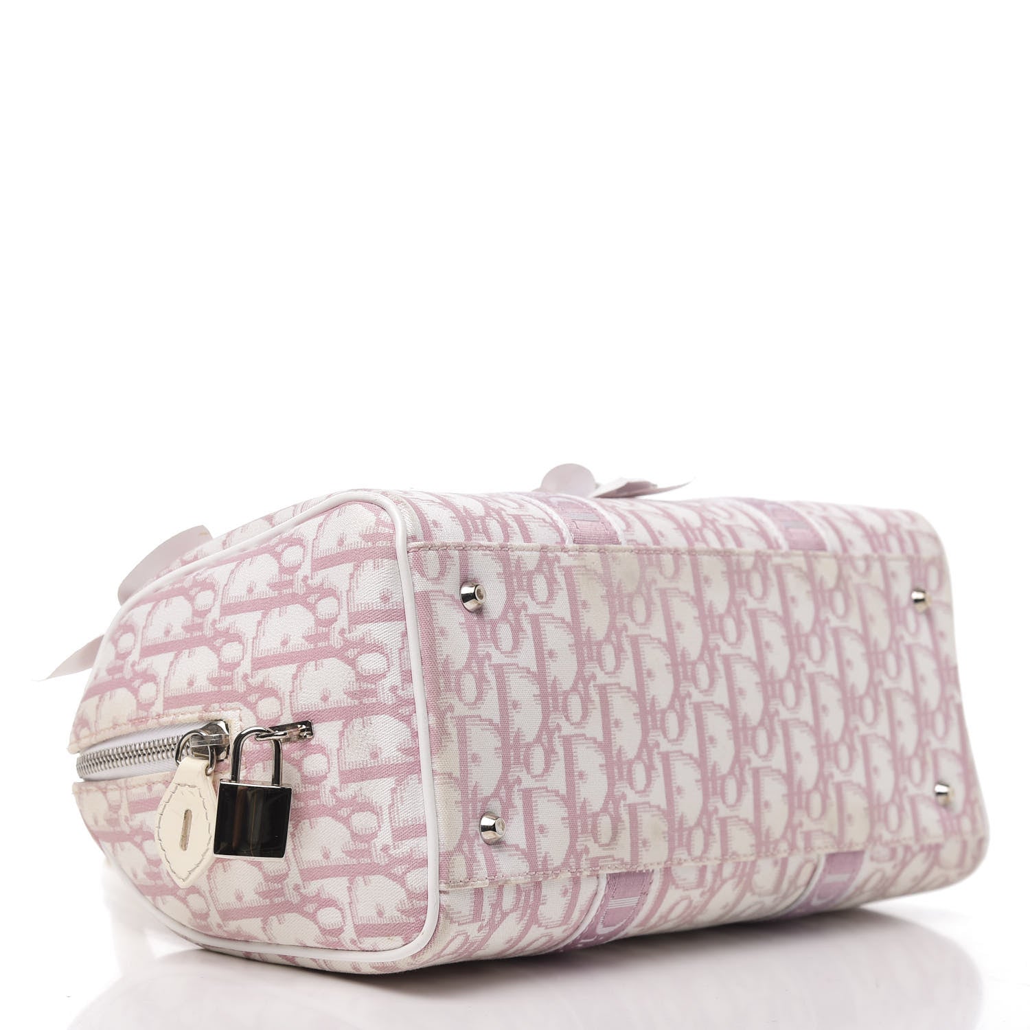 Christian Dior Monogram Girly Boston Pink 4 of 15