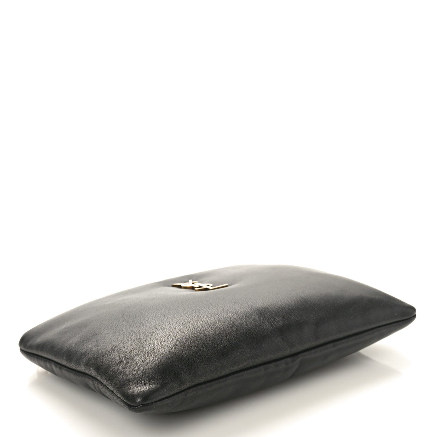 Lambskin Small Calypso Pouch Black