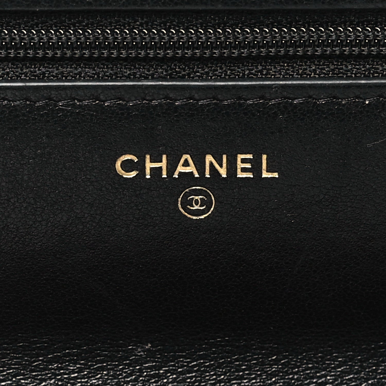 Chanel Lambskin Quilted Chanel 19 Wallet On Chain WOC Black 6 of 13