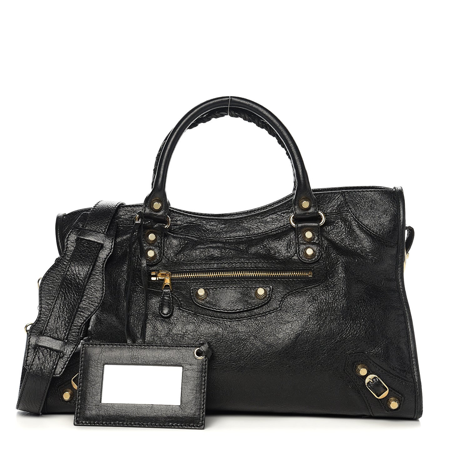 Agneau Giant 12 Gold Hardware City Black