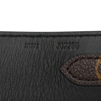 Louis Vuitton Monogram Bandouliere Shoulder Strap Black 3 of 5