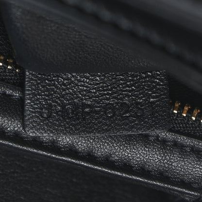 Celine Shiny Calfskin Medium Triomphe Black 8 of 10