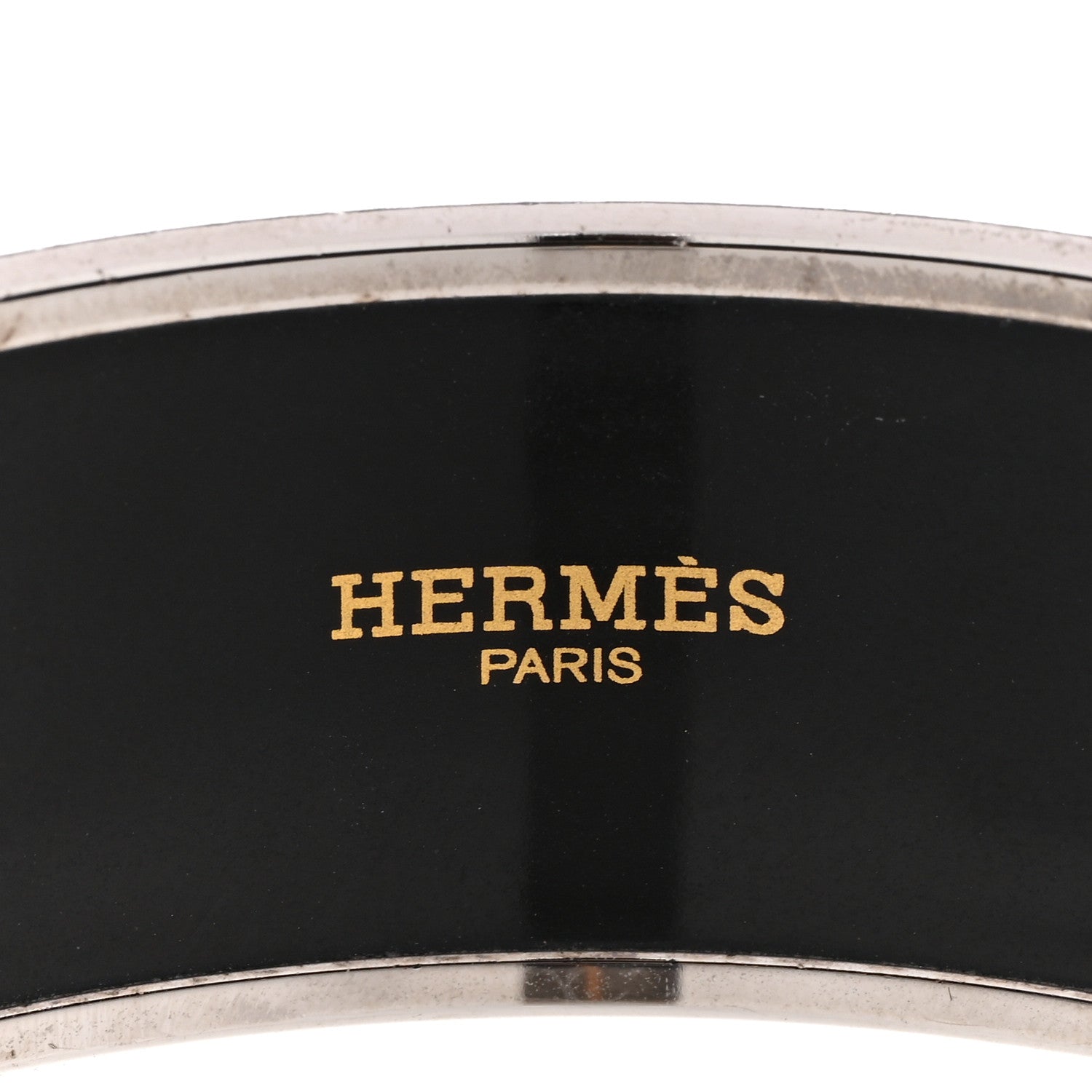 Hermes Enamel Printed Wide Grand Apparat Bracelet 70 4 of 7