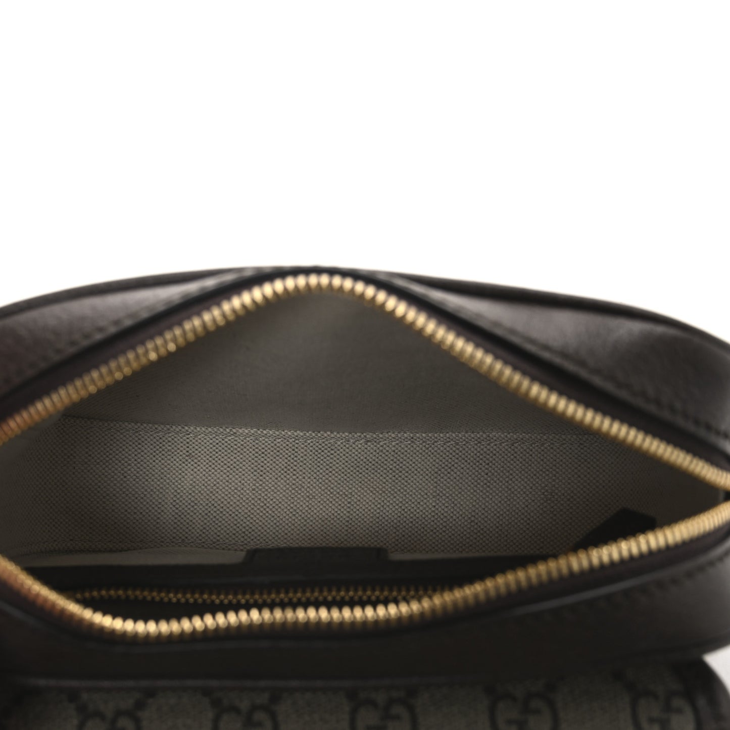GG Supreme Monogram Textured Dollar Calfskin Mini Ophidia Flap Shoulder Bag Beige Ebony New Acero