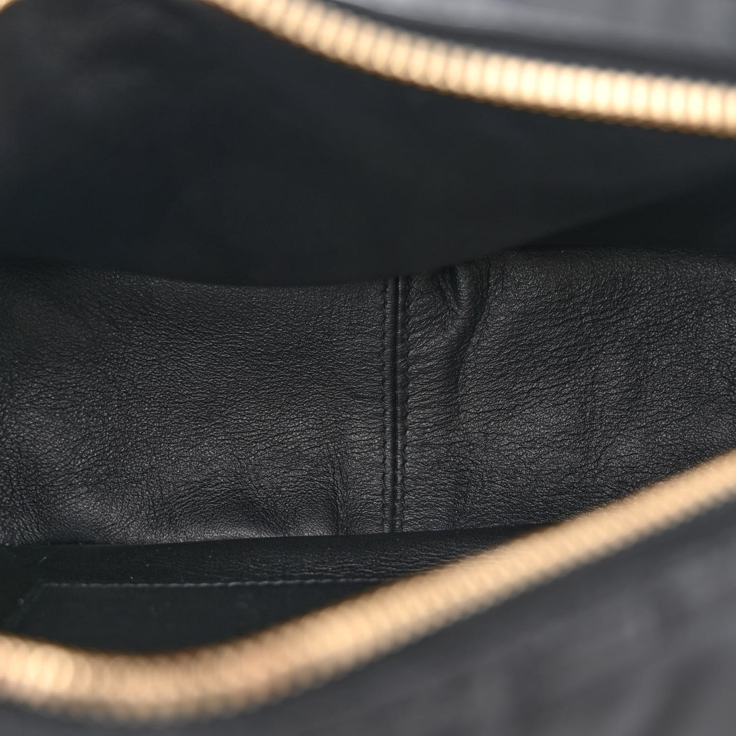 Calfskin Quilted Gancini Camera Bag Black