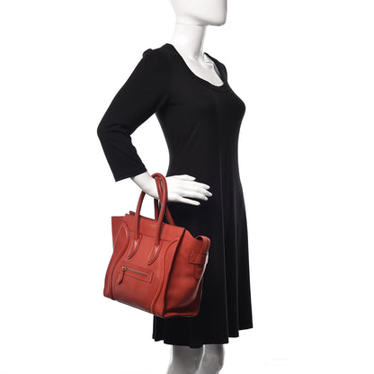Celine Smooth Calfskin Micro Luggage Lipstick 2 of 11