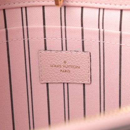 Louis Vuitton Empreinte Montaigne MM Rose Ballerine 6 of 12