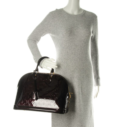 Louis Vuitton Vernis Alma GM Amarante 2 of 8