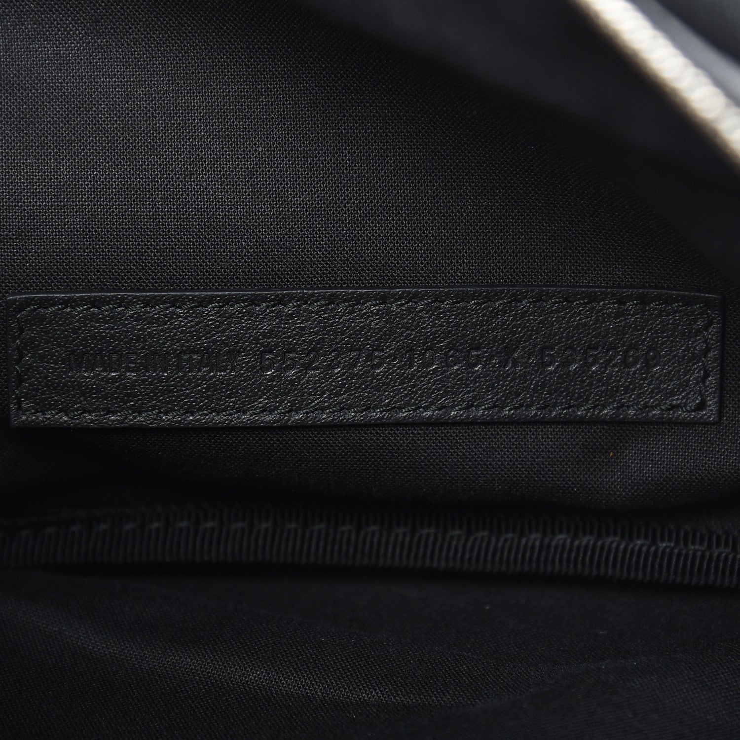 Balenciaga Smooth Calfskin Logo Large Everyday Beltpack Black 7 of 10