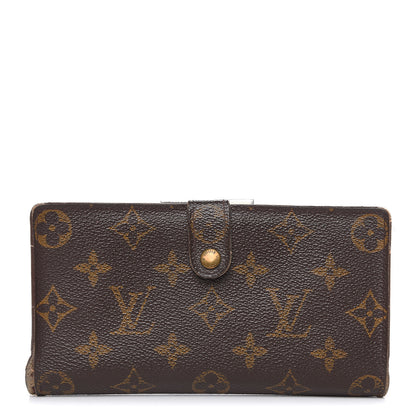 Louis Vuitton Monogram Continental French Purse Wallet 1 of 15