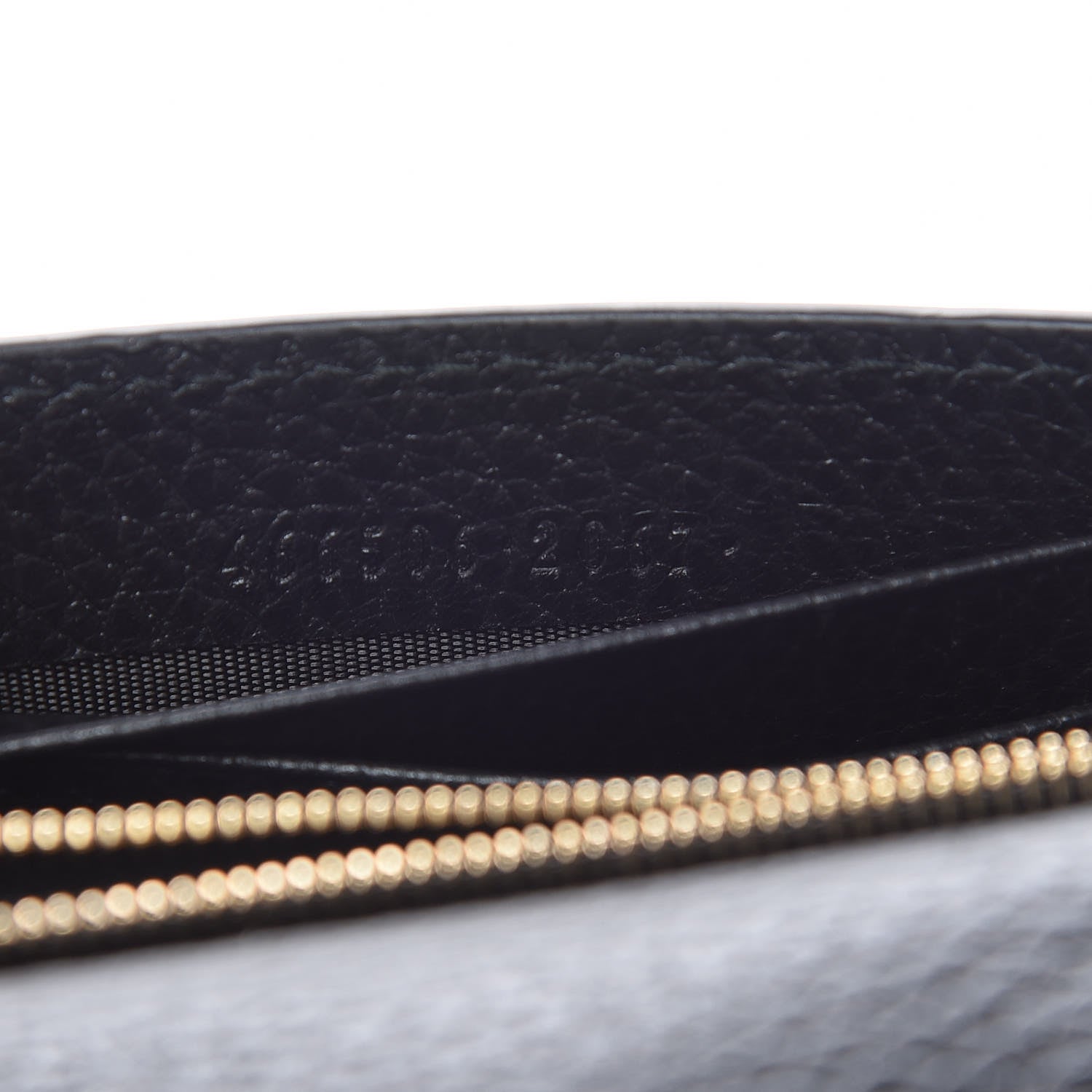 Gucci Dollar Calfskin Medium Betty Chain Wallet Black 9 of 10