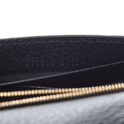 Gucci Dollar Calfskin Medium Betty Chain Wallet Black 9 of 10