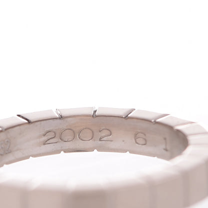 Cartier 18K White Gold Lanieres Ring 49 4.75 5 of 5