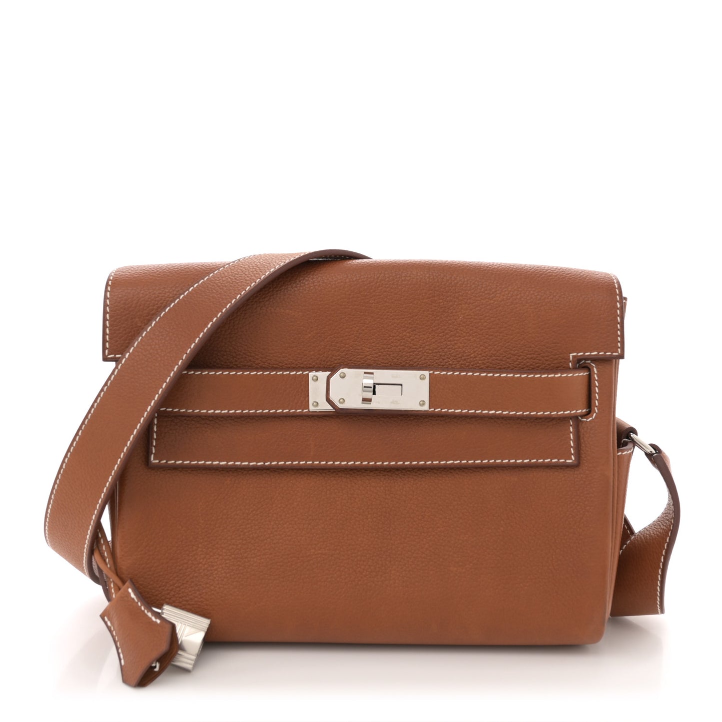 Barenia Faubourg Kelly Messenger PM Fauve