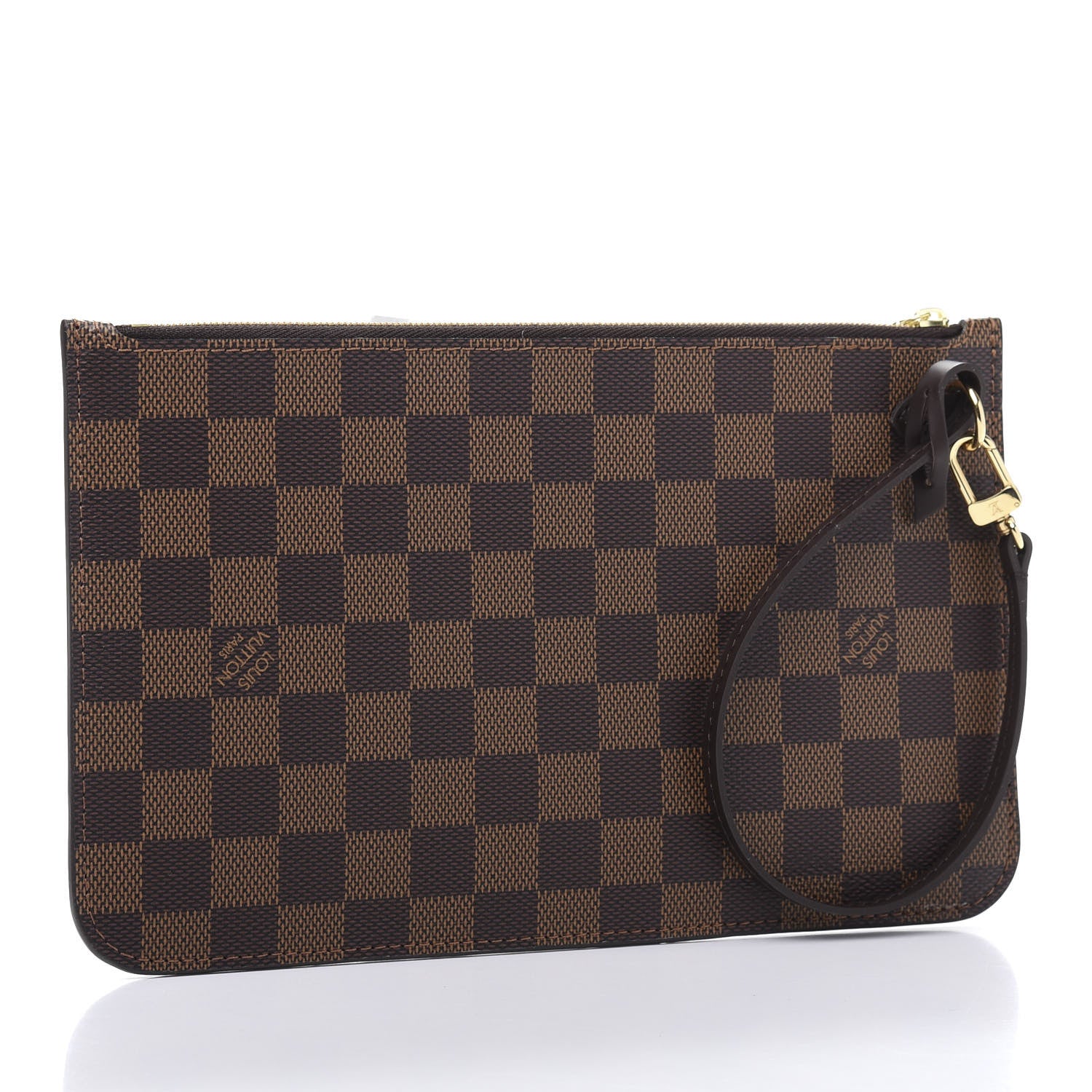 Louis Vuitton Damier Ebene Neverfull MM GM Pochette 3 of 10