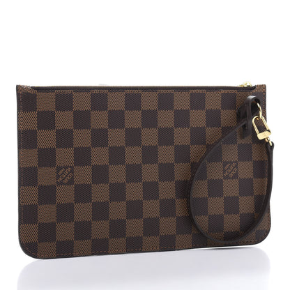 Louis Vuitton Damier Ebene Neverfull MM GM Pochette 3 of 10