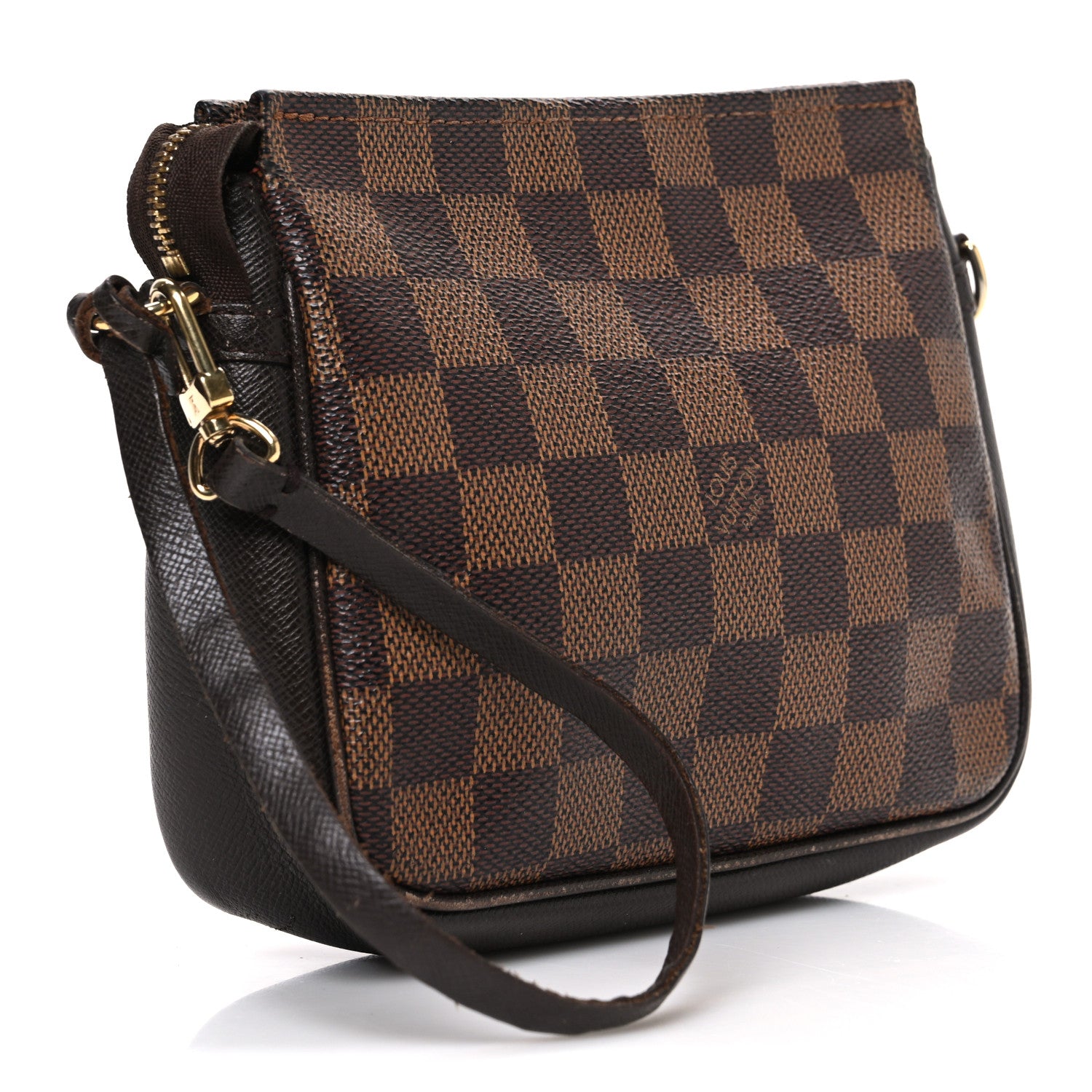 Louis Vuitton Damier Ebene Trousse Make Up Bag Pochette 3 of 9