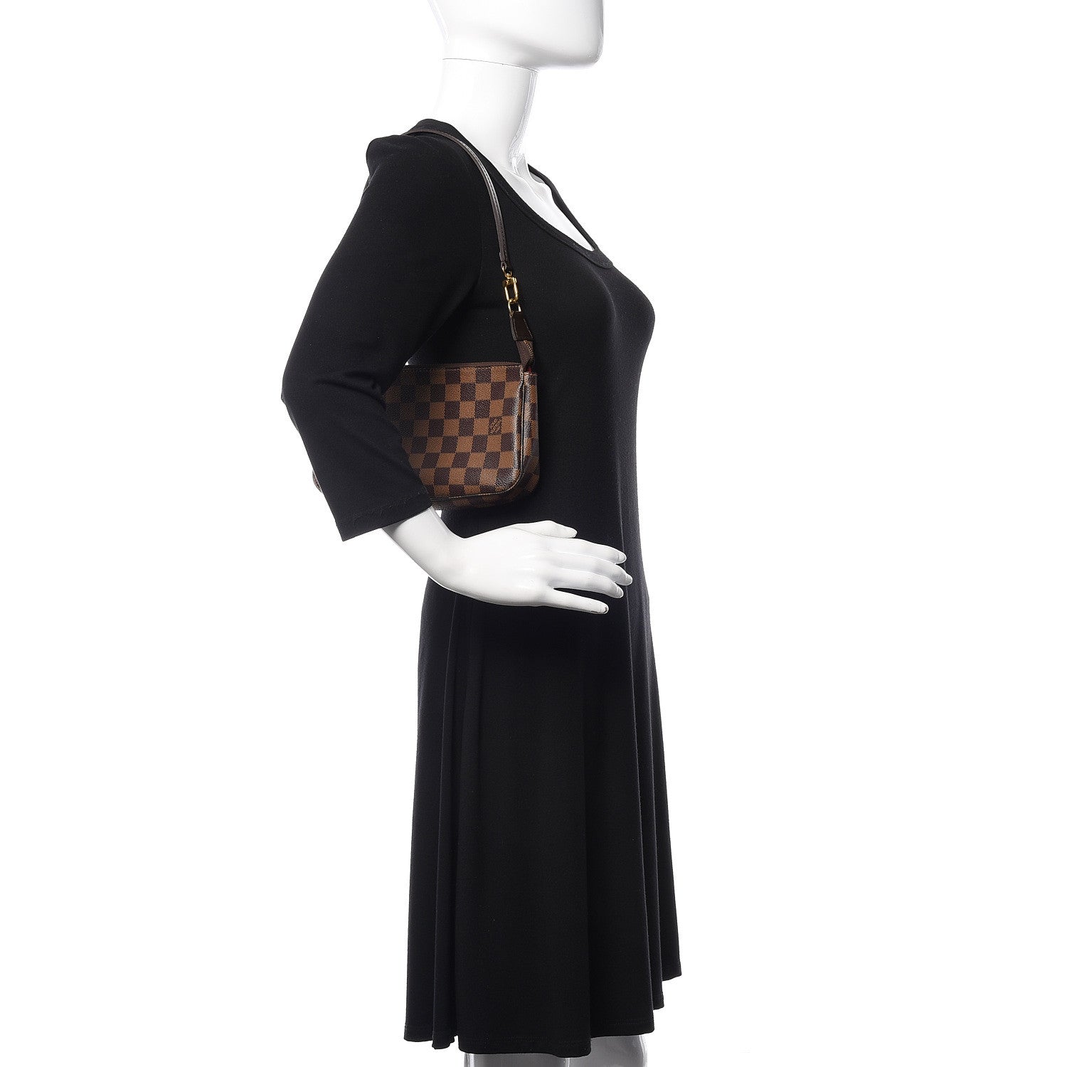 Louis Vuitton Damier Ebene Pochette Accessories NM 2 of 10