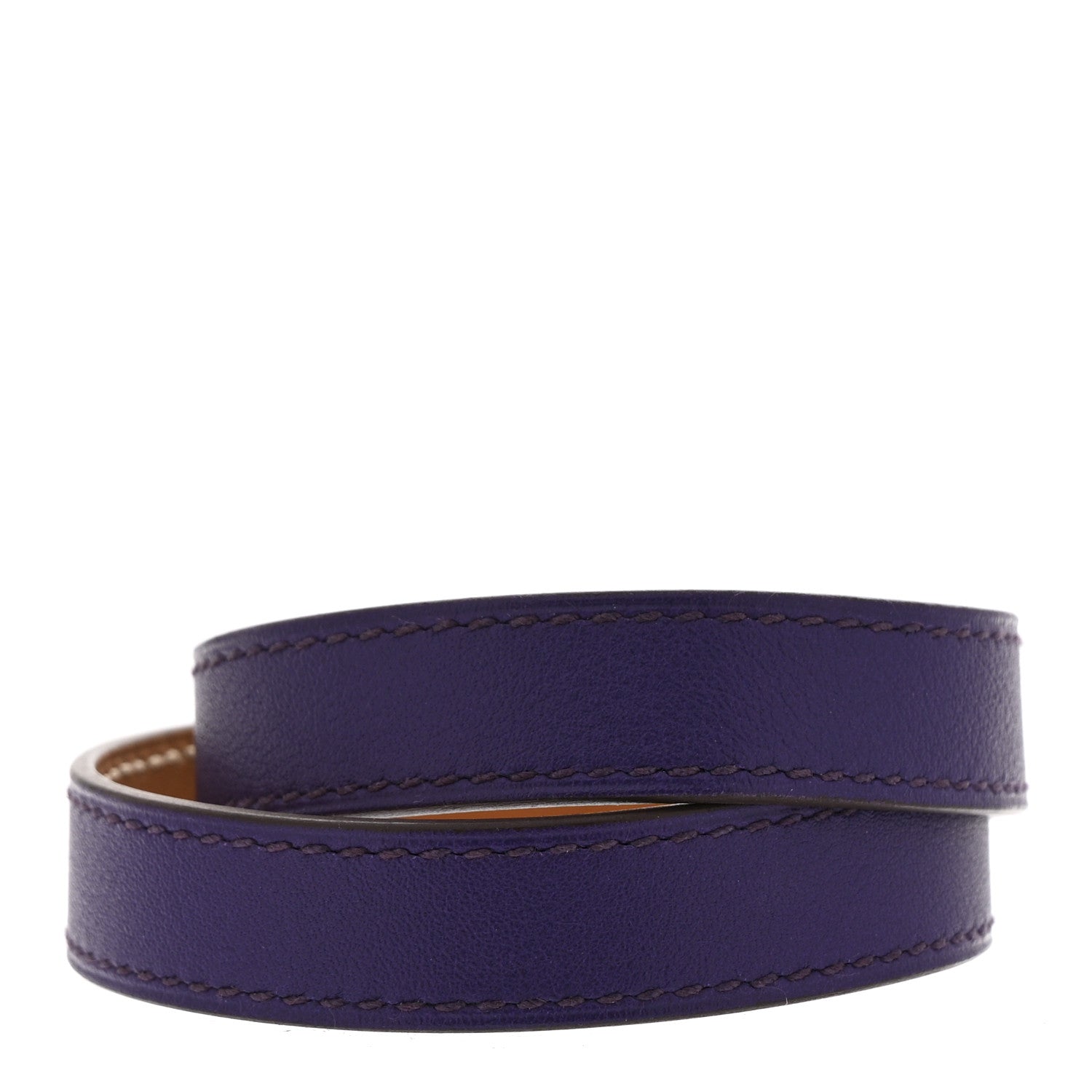 Hermes Swift Kelly Double Tour Bracelet S Iris 3 of 6