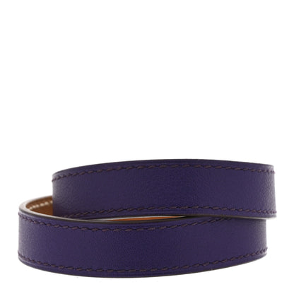 Hermes Swift Kelly Double Tour Bracelet S Iris 3 of 6