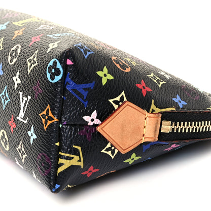 Louis Vuitton Monogram Multicolor Cosmetic Pouch Black Grenade 8 of 8