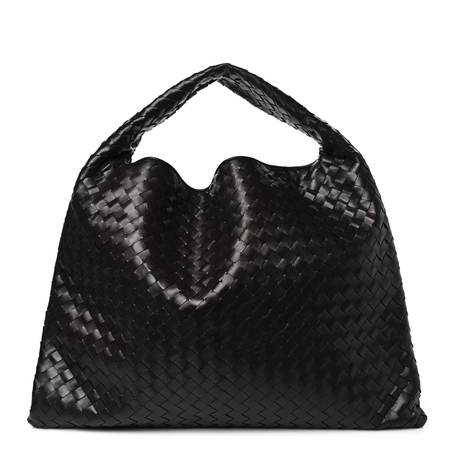Calfskin Intrecciato Large Hop Fondant