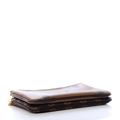 Louis Vuitton Reverse Monogram Giant Double Zip Pochette 4 of 7