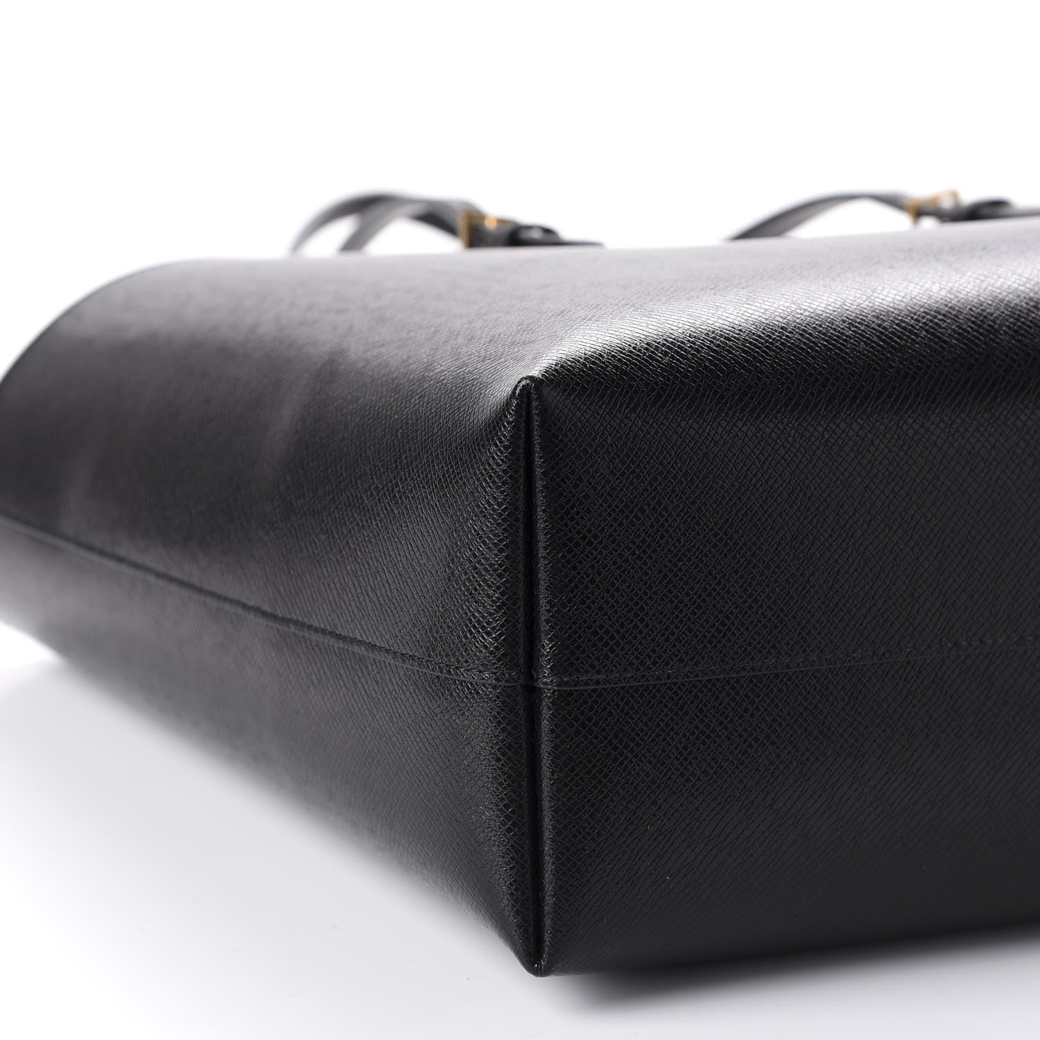 Saint Laurent Calfskin Large Shopping Tote Black 6 of 9