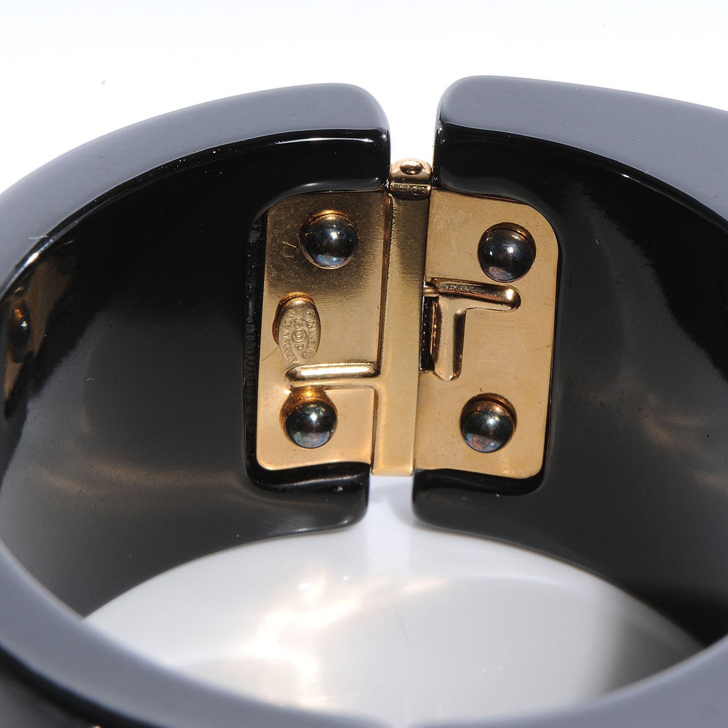 Resin Confetti CC Cuff Black