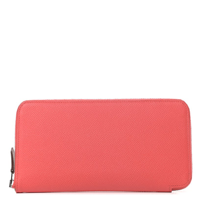 Hermes Epsom Silk'in Wallet Rose Jaipur 1 of 6