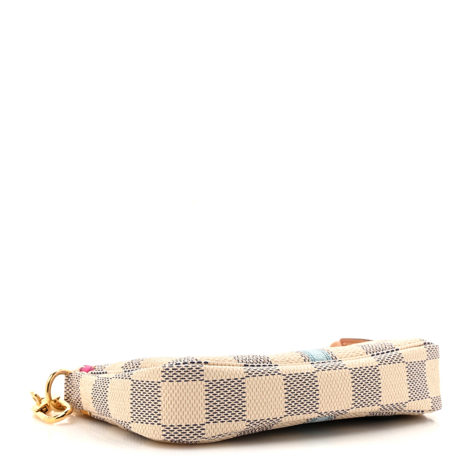 Louis Vuitton Damier Azur Summer Trunks Newport Beach Mini Pochette Accessories 4 of 11