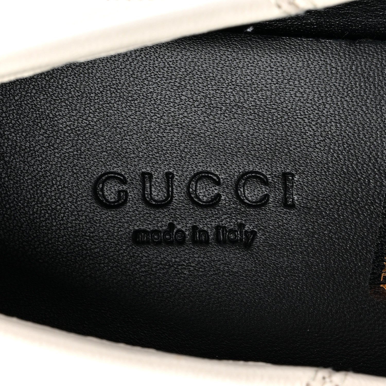 Gucci Lambskin Womens Brixton Horsebit Loafers 37 Mystic White 7 of 13