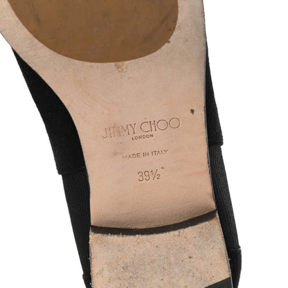 Jimmy Choo Suede Knee High Boots 39.5 Black 6 of 6