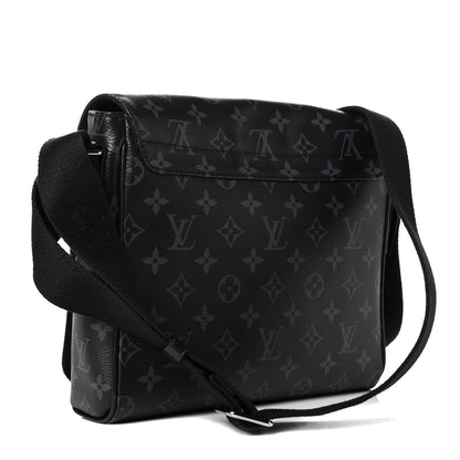 Louis Vuitton Monogram Eclipse District PM Black 2 of 6