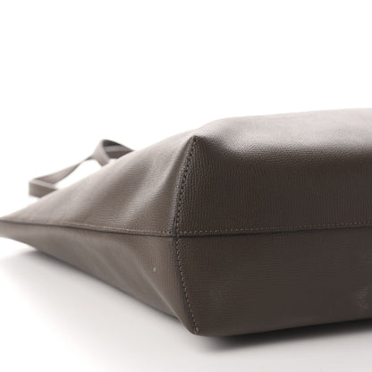 Fendi Vitello Vienna Enamel F is Fendi Shopping Tote Carbone Tobacco 6 of 13