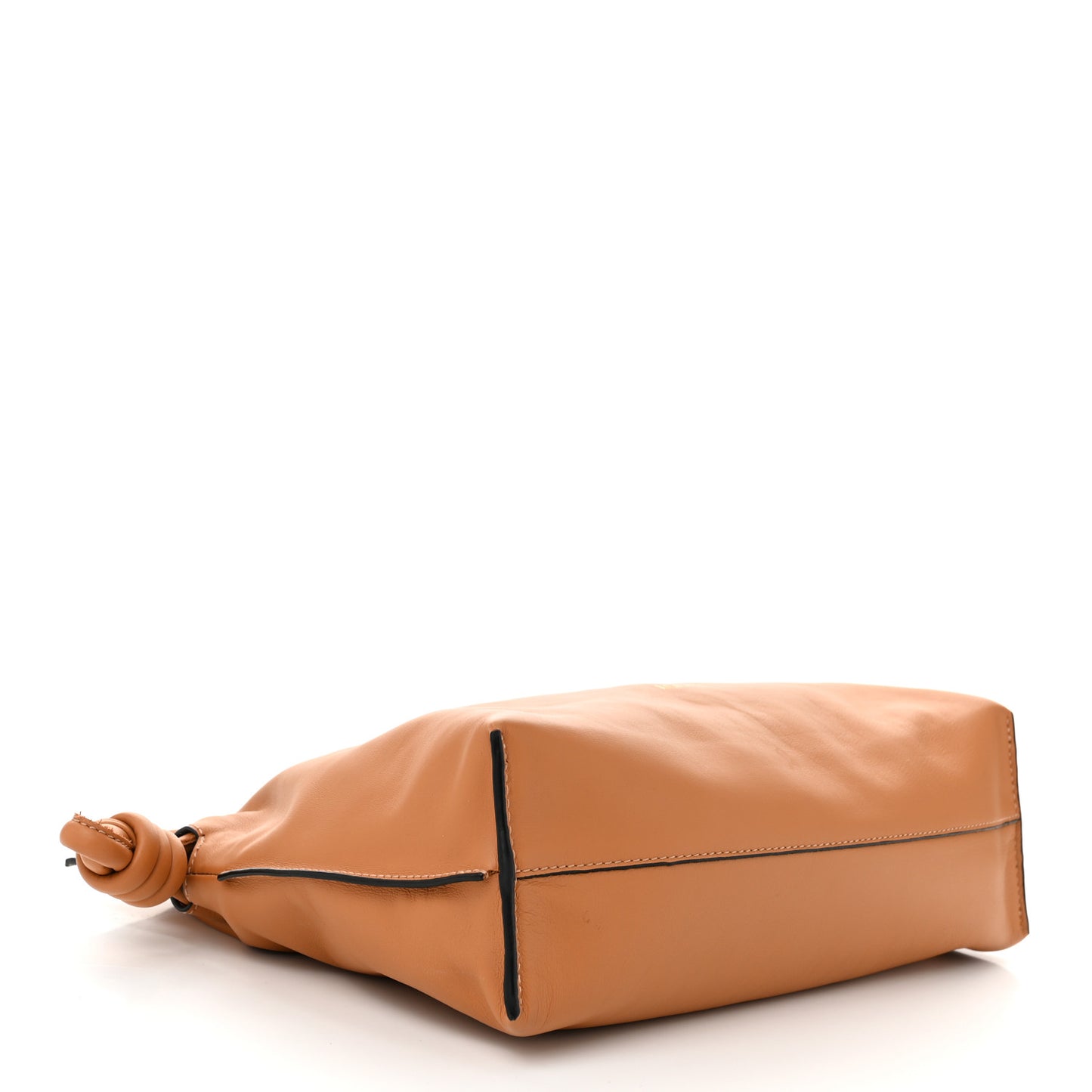 Nappa Medium Flamenco Knot Bag Warm Desert